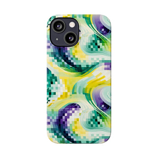 Pixel Waves - iPhone Slim