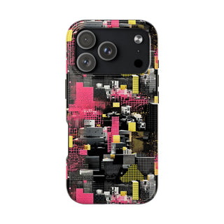 Neon Gridlock - iPhone Tough