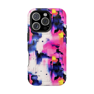 Neon Grid - iPhone MagSafe