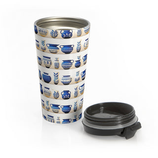 Indigo Vessels - Travel Mug
