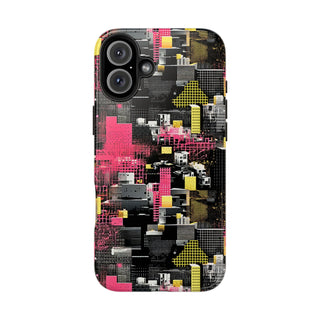 Neon Gridlock - iPhone Tough