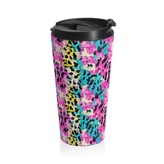Neon Wilderness - Travel Mug