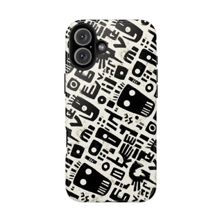 Monochrome Echoes - iPhone Tough