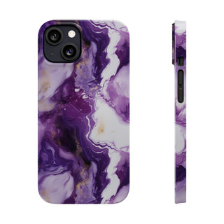 Purple Marbled