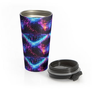 Neon Rift  - Travel Mug
