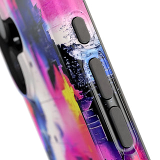 Neon Grid - iPhone MagSafe