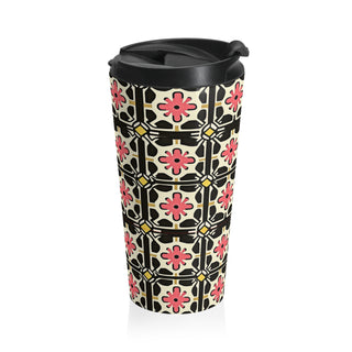 Floral Crest - Travel Mug