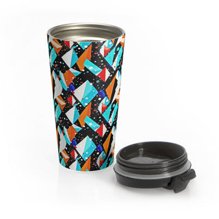 Cyan Crystal - Travel Mug