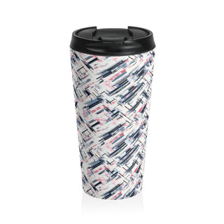 Static Grid - Travel Mug