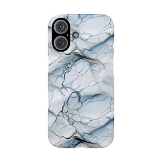 Silvery Blue Network - iPhone Slim