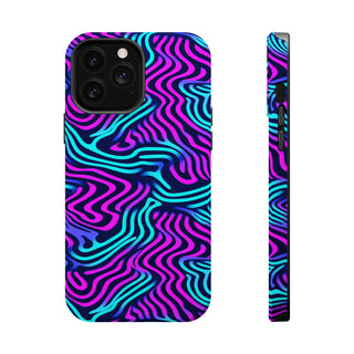 Neon Nautical Waves