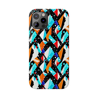 Cyan Crystal - iPhone Slim