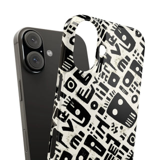 Monochrome Echoes - iPhone Slim