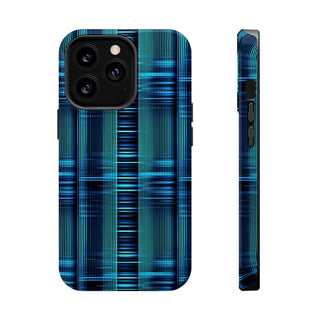 Cyber Striped Symphony - iPhone MagSafe