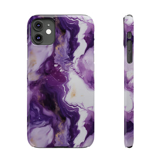 Purple Marbled