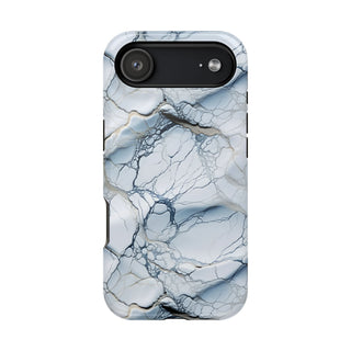 Silvery Blue Network - iPhone MagSafe