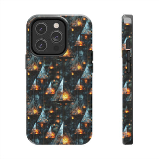 Golden Glow Pendants - iPhone Tough