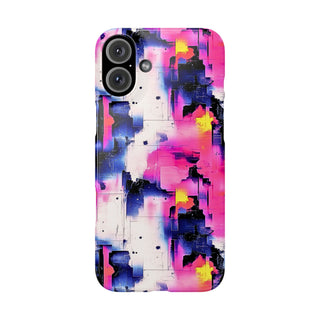 Neon Grid - iPhone Slim
