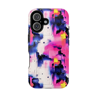 Neon Grid - iPhone MagSafe