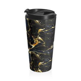 Gilded Currents - Travel Mug