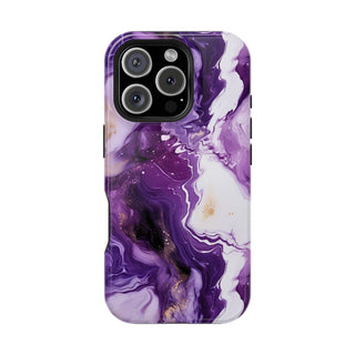 Purple Marbled - iPhone MagSafe
