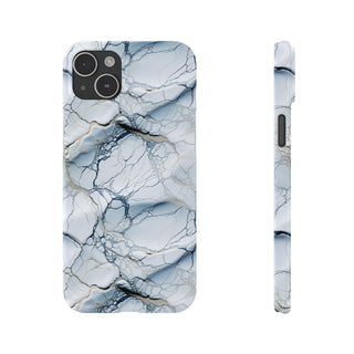 Silvery Blue Network - iPhone Slim