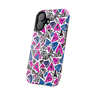 Vivid Triangles - iPhone MagSafe