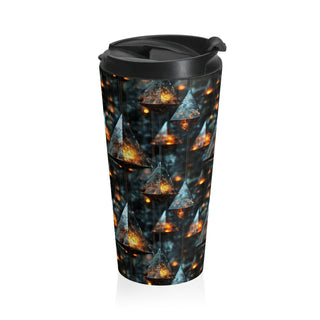 Golden Glow Pendants - Travel Mug