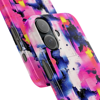 Neon Grid - iPhone Slim