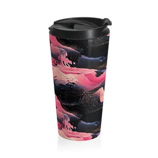 Blush Waves - Travel Mug