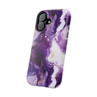 Purple Marbled