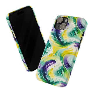 Pixel Waves - iPhone Slim