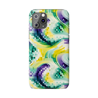 Pixel Waves - iPhone Slim