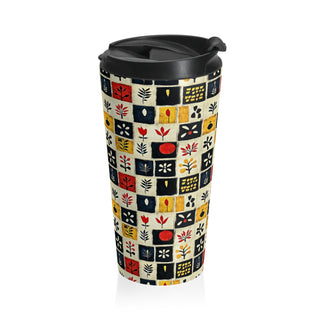 Botanical Patchwork - Travel Mug