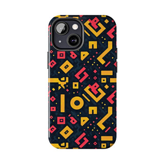 Neon Glyphs - iPhone Tough