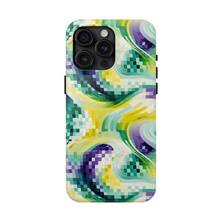 Pixel Waves - iPhone Tough