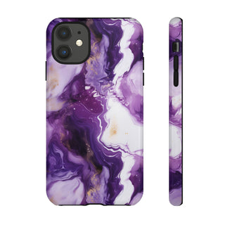 Purple Marbled