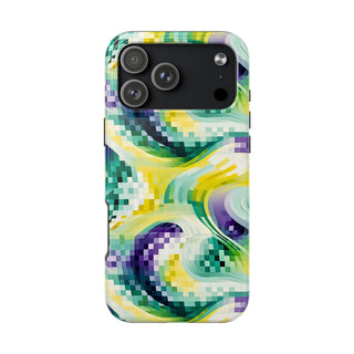 Pixel Waves - iPhone Tough