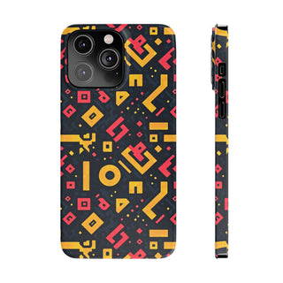 Neon Glyphs - iPhone Slim