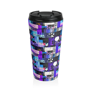 Electric Patchwork - Travel Mug