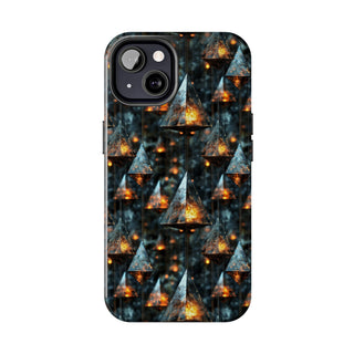 Golden Glow Pendants - iPhone Tough