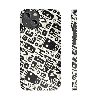 Monochrome Echoes - iPhone Slim