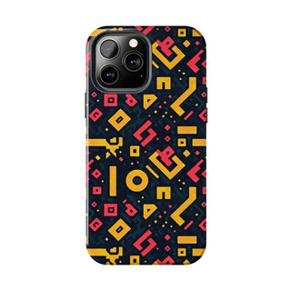 Neon Glyphs - iPhone Tough