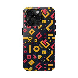 Neon Glyphs - iPhone Tough