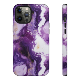 Purple Marbled