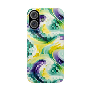 Pixel Waves - iPhone Slim