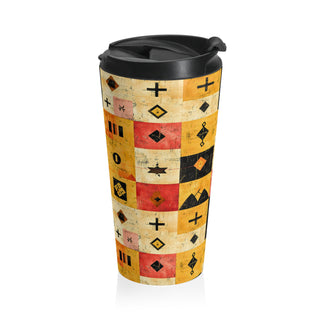 Ancient Patchwork - Travel Mug
