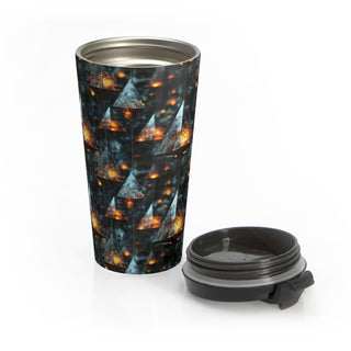 Golden Glow Pendants - Travel Mug