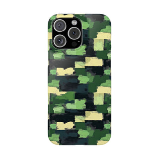 Camo Blocks - iPhone Slim