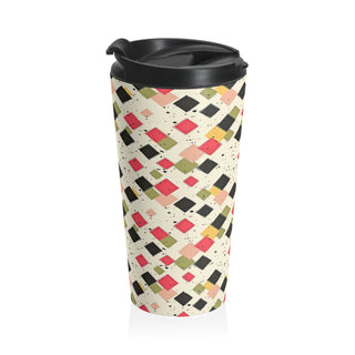Abstract Mosaic - Travel Mug